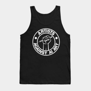 Artists Against AI Art Tank Top